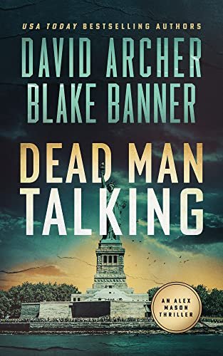 Book cover for "Dead Man Talking" by Blake Banner