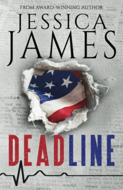 Book cover for "Deadline" by Jessica James