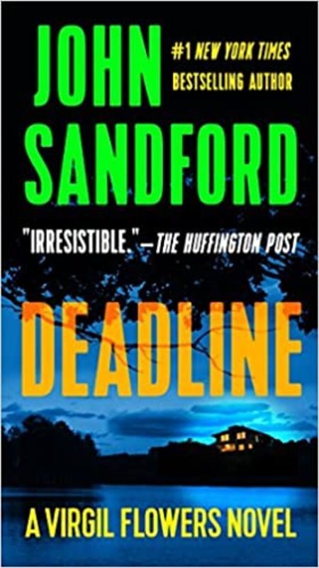 Book cover for "Deadline" by John Sandford