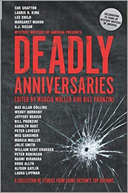Book cover for "The Anniversary Gift" by Jeffery Deaver