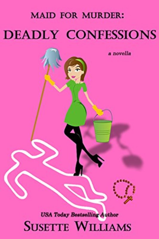 Book cover for "Deadly Confessions" by Susette Williams