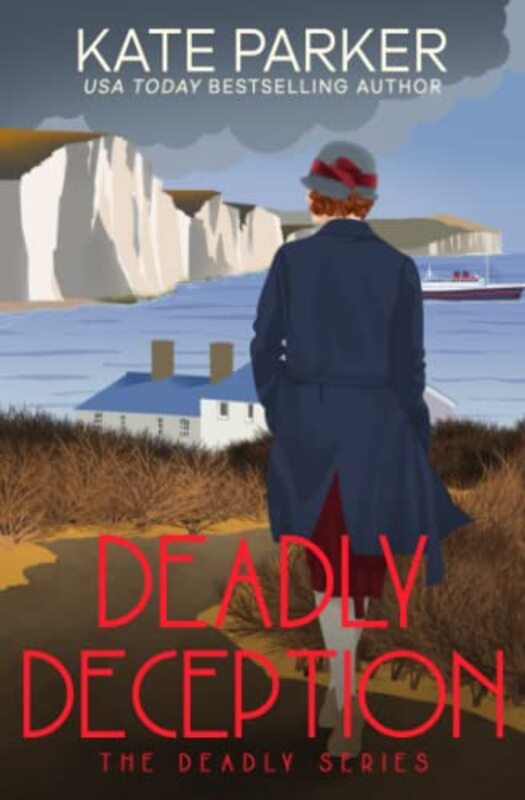 Book cover for "Deadly Deception" by Kate Parker