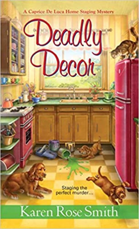 Book cover for "Deadly Decor" by Karen Rose Smith
