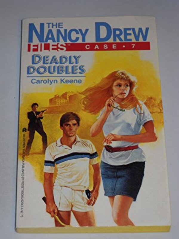 Book cover for "Deadly Doubles" by Mildred A Wirt