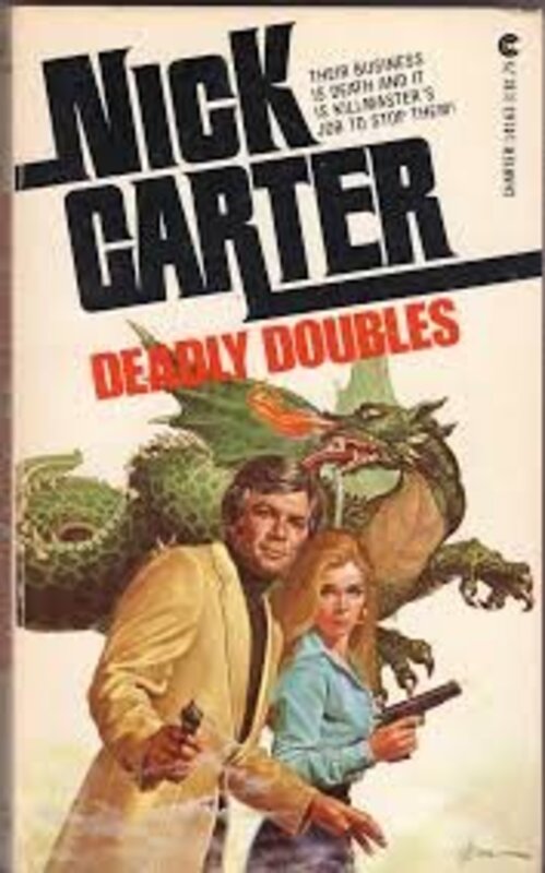 Book cover for "Deadly Doubles" by Nick Carter