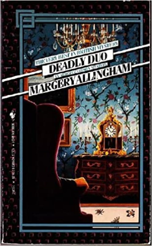 Book cover for "Deadly Duo" by Margery Allingham
