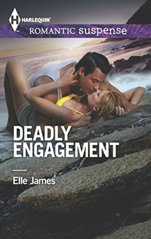 Book cover for "Deadly Engagement" by Elle James