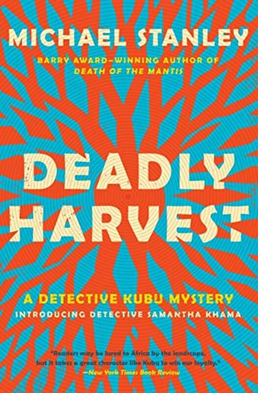 Book cover for "Deadly Harvest" by Michael Stanley