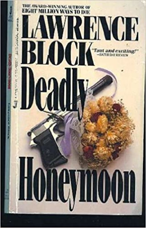 Book cover for "Deadly Honeymoon" by Lawrence Block