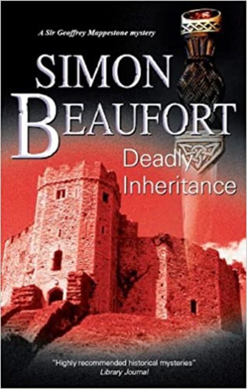 Book cover for "Deadly Inheritance" by Susanna Gregory