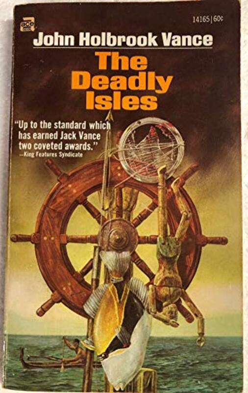 Book cover for "Deadly Isles" by Jack Vance