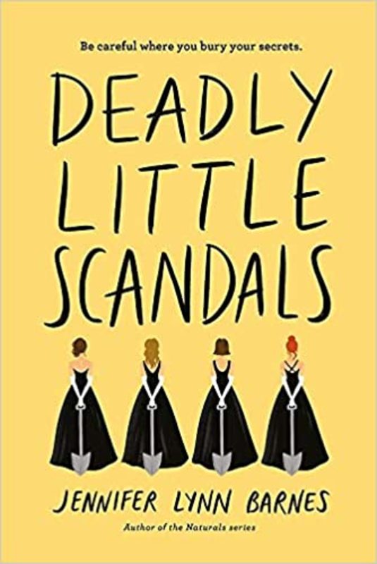 Book cover for "Deadly Little Scandals" by Jennifer Lynn Barnes