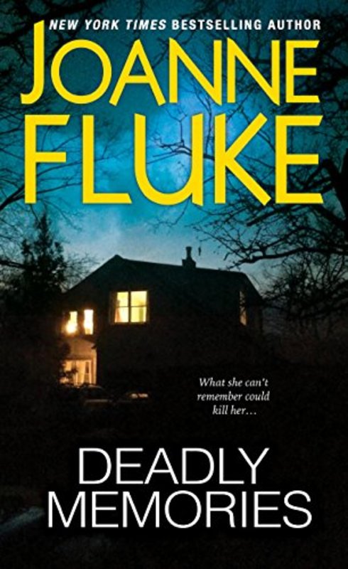 Book cover for "Deadly Memories" by Joanne Fluke