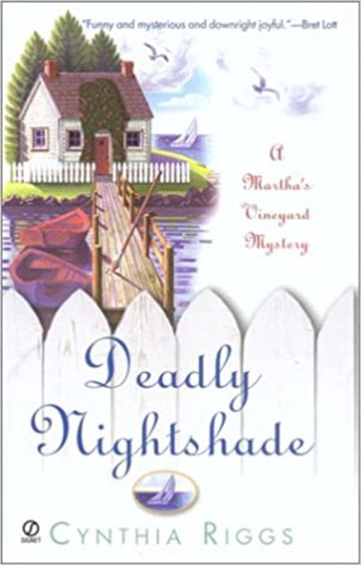 Book cover for "Deadly Nightshade" by Cynthia Riggs