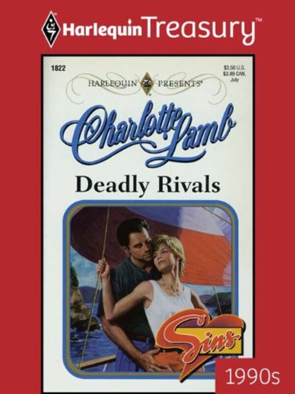 Book cover for "Deadly Rivals" by Charlotte Lamb