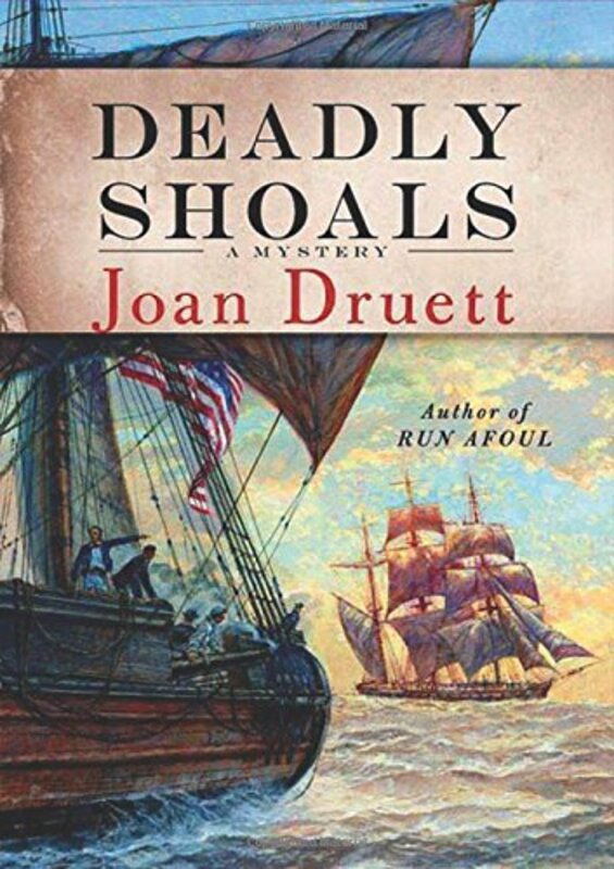 Book cover for "Deadly Shoals" by Joan Druett