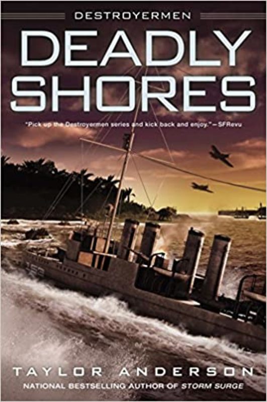 Book cover for "Deadly Shores" by Taylor Anderson