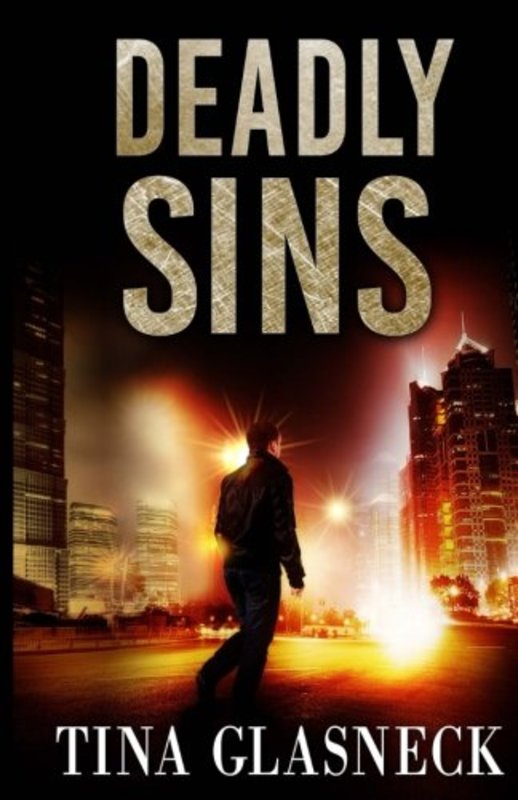 Book cover for "Deadly Sins" by Tina Glasneck