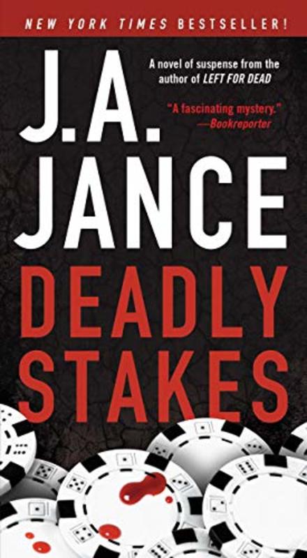 Book cover for "Deadly Stakes" by J. A. Jance