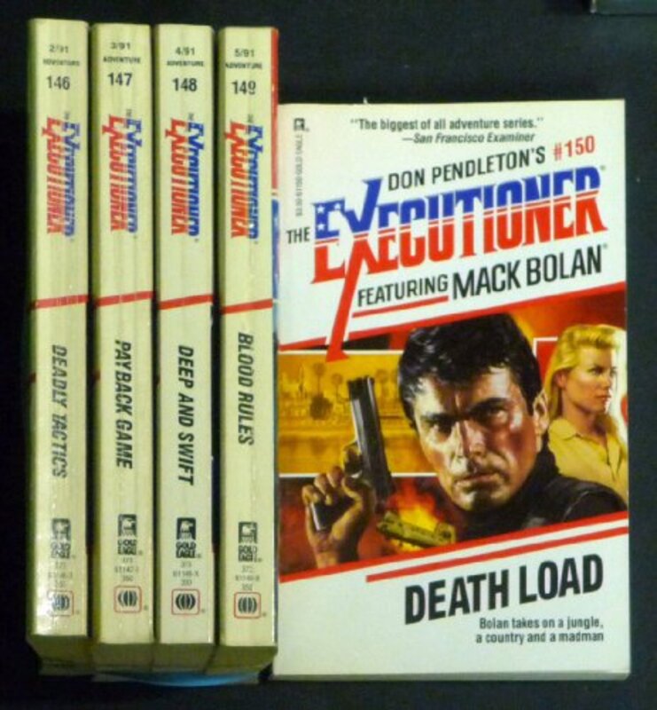 Book cover for "Deadly Tactics" by Don Pendleton