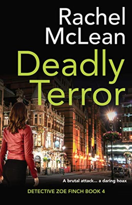 Book cover for "Deadly Terror" by Rachel McLean