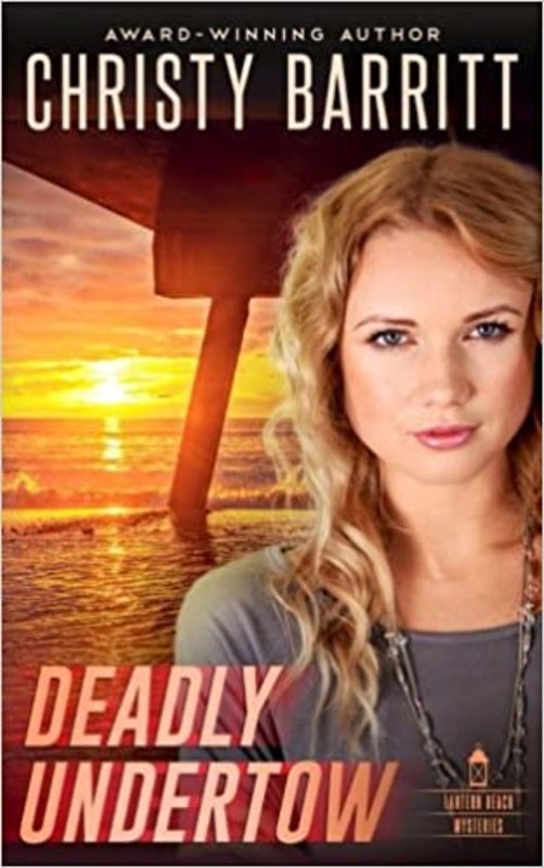 Book cover for "Deadly Undertow" by Christy Barritt