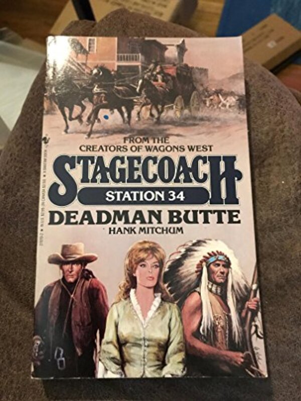Book cover for "Deadman Butte" by Hank Mitchum