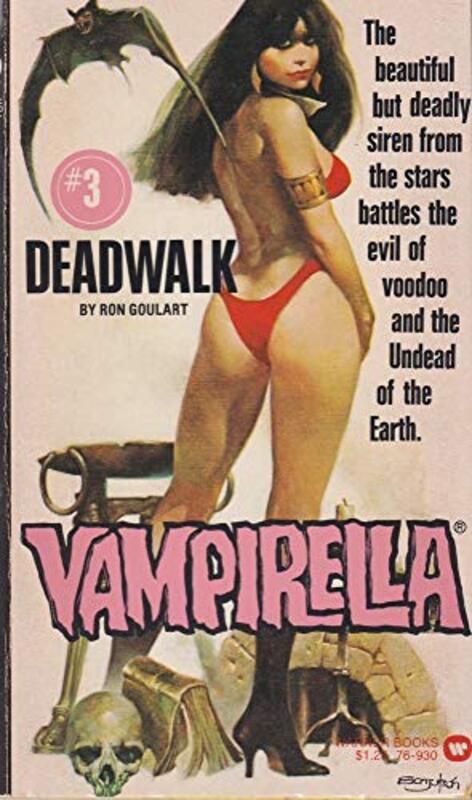 Book cover for "Deadwalk" by Ron Goulart