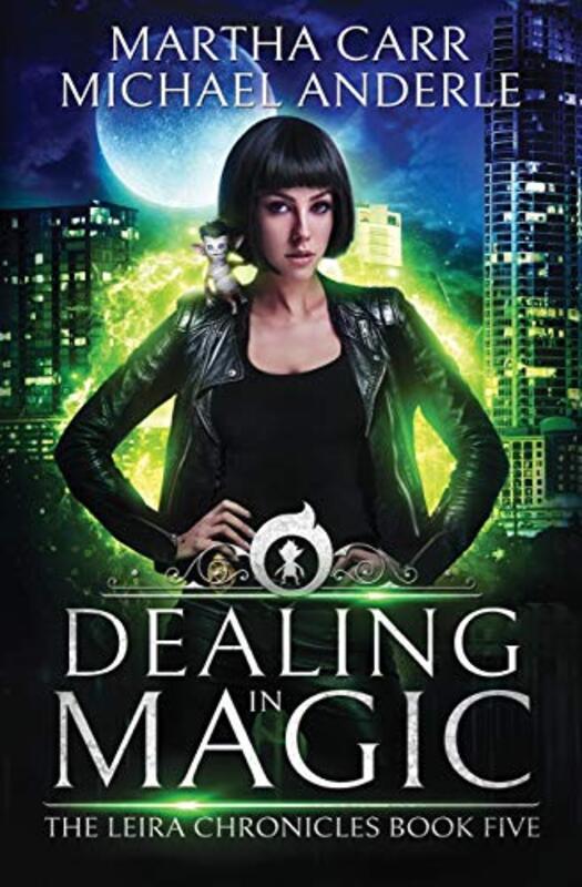 Book cover for "Dealing in Magic" by Martha Carr