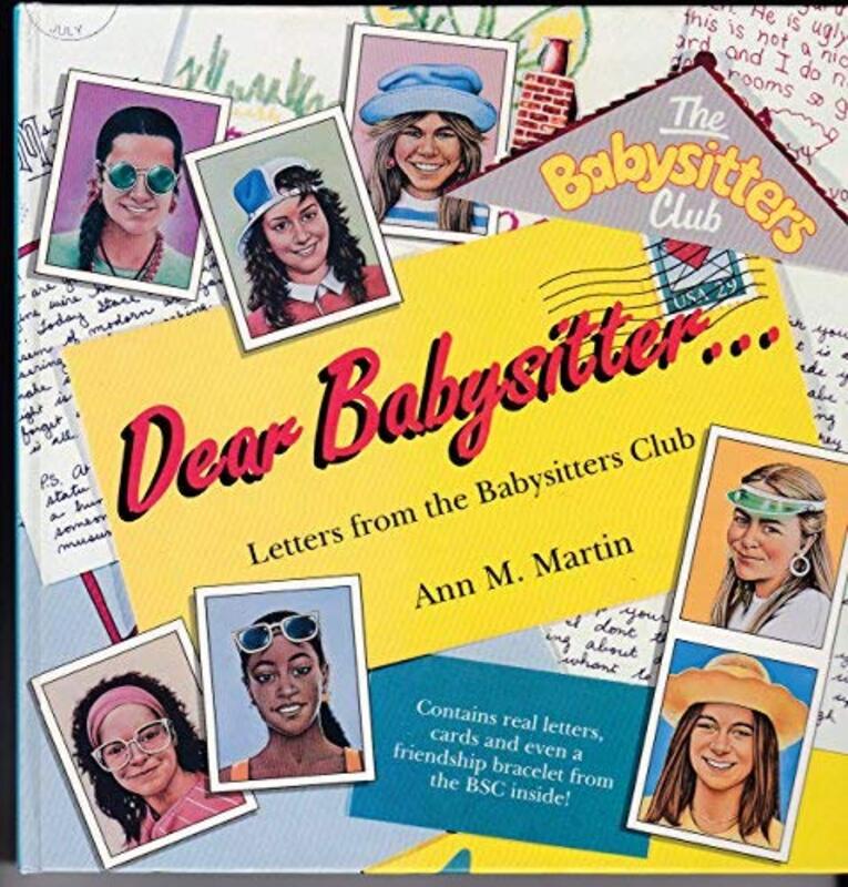 Book cover for "Dear Babysitter... Letters from the Babysitters Club" by Ann M Martin