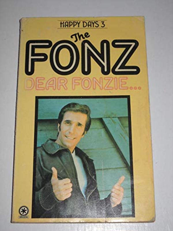 Book cover for "Dear Fonzie..." by William Johnston