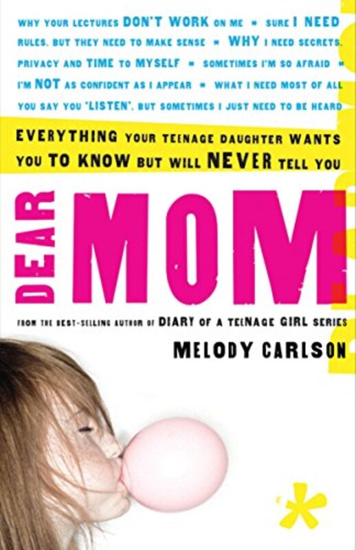 Book cover for "Dear Mom" by Melody Carlson