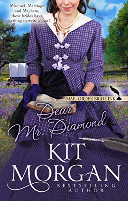 Book cover for "Dear Mr. Diamond" by Kit Morgan