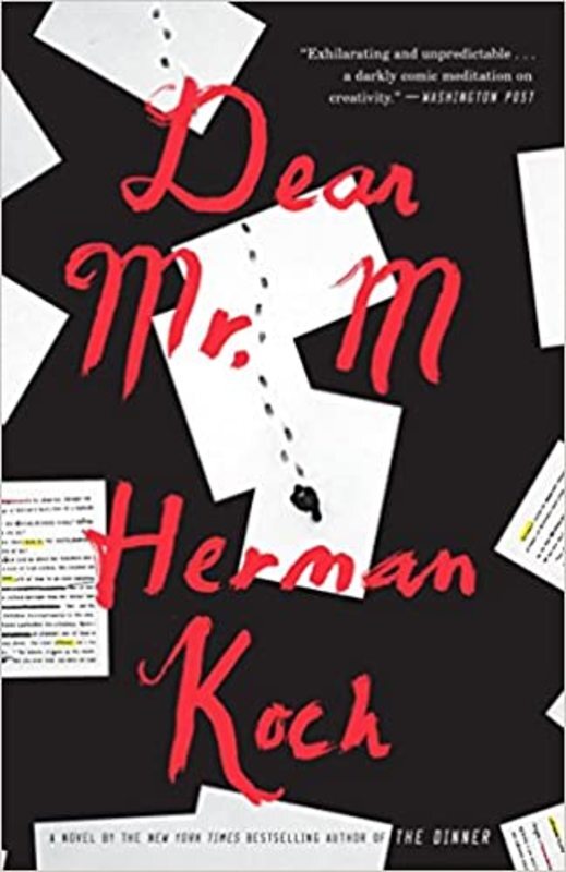 Book cover for "Dear Mr. M" by Herman Koch