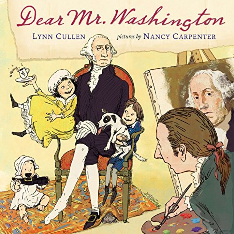 Book cover for "Dear Mr. Washington" by Lynn Cullen