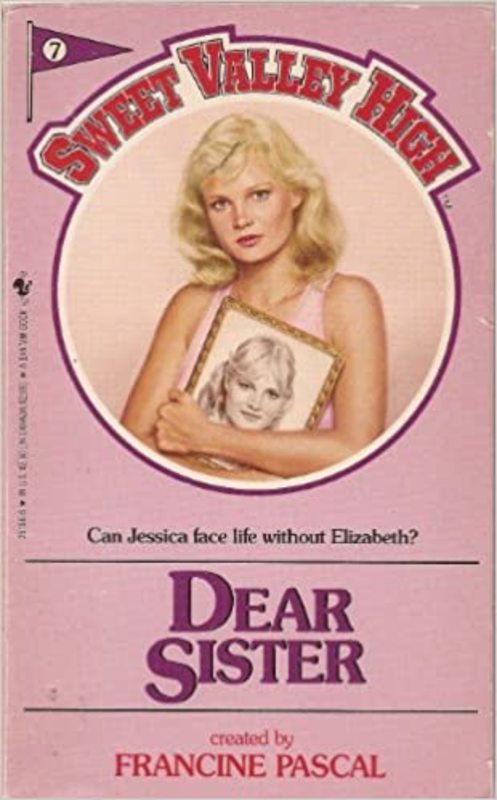 Book cover for "Dear Sister" by Francine Pascal