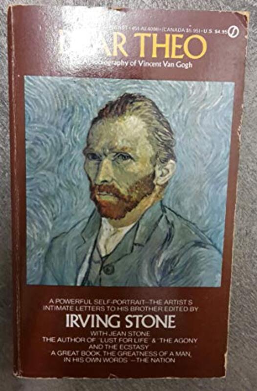 Book cover for "Dear Theo" by Irving Stone