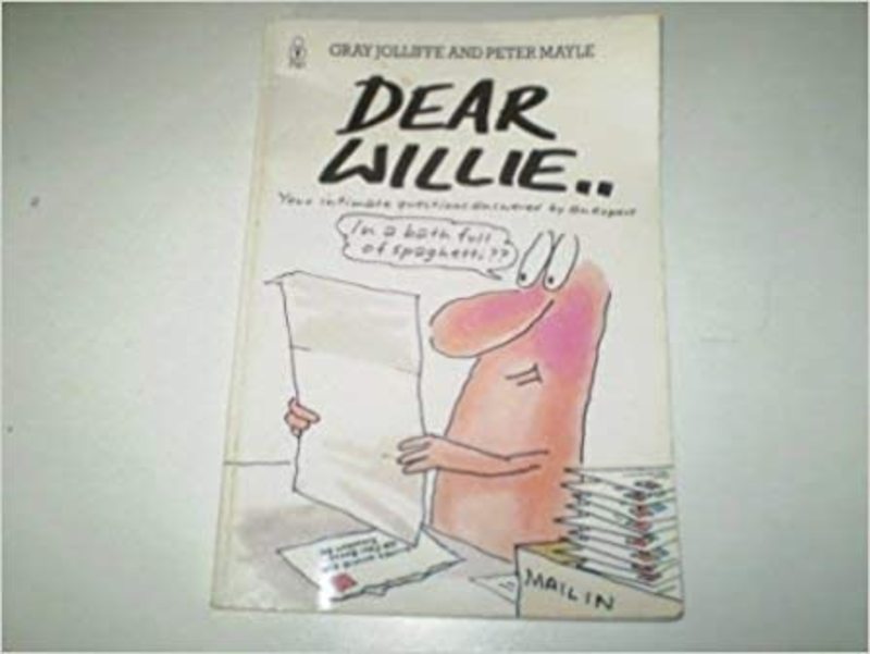 Book cover for "Dear Willie" by Peter Mayle
