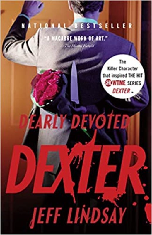 Book cover for "Dearly Devoted Dexter" by Jeff Lindsay