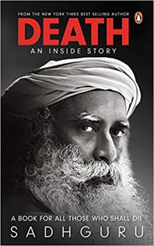 Book cover for "Death" by Sadhguru