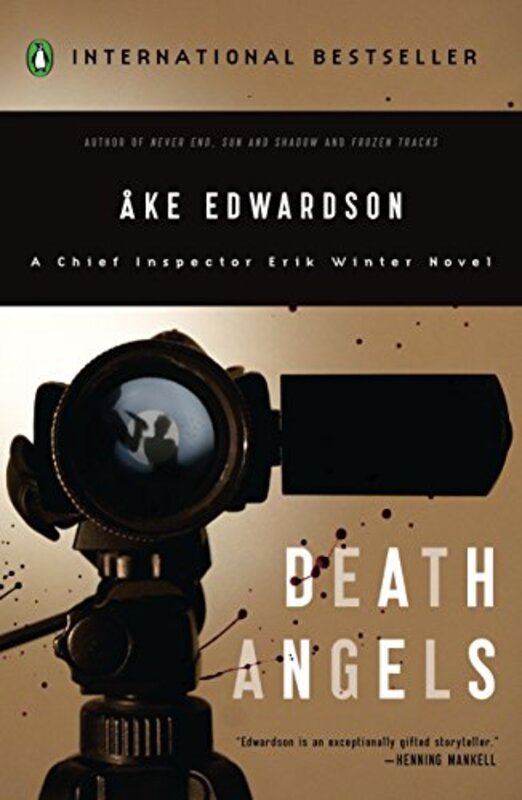 Book cover for "Death Angels" by Ake Edwardson
