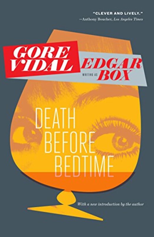 Book cover for "Death Before Bedtime" by Gore Vidal