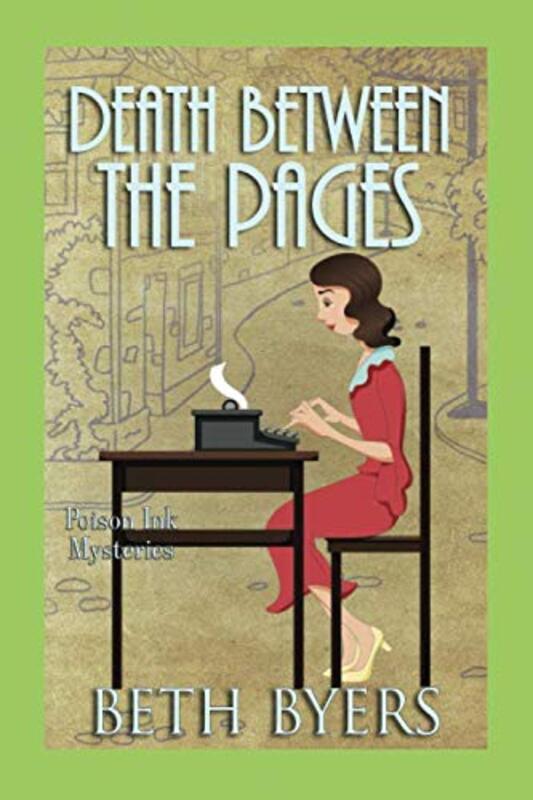Book cover for "Death Between the Pages" by Beth Byers