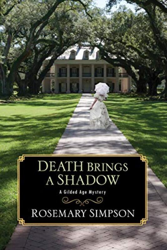 Book cover for "Death Brings a Shadow" by Rosemary Simpson