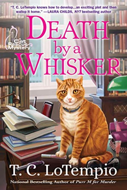 Book cover for "Death By A Whisker" by TC LoTempio
