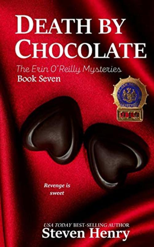 Book cover for "Death By Chocolate" by Steven Henry