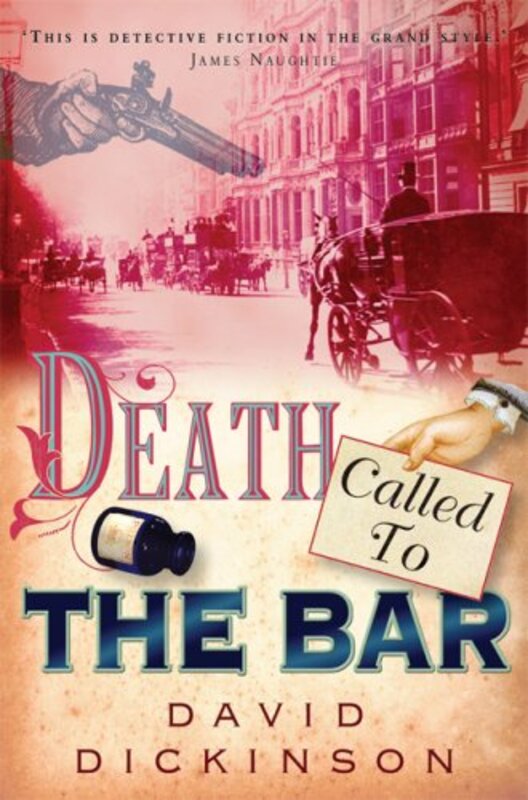 Book cover for "Death Called to the Bar" by David Dickinson