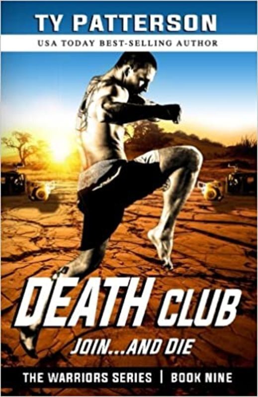 Book cover for "Death Club" by Ty Patterson