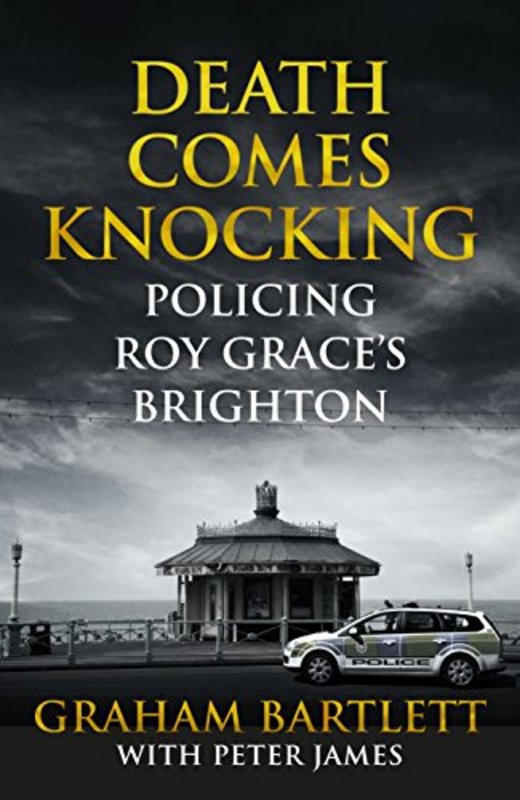 Book cover for "Death Comes Knocking" by Peter James