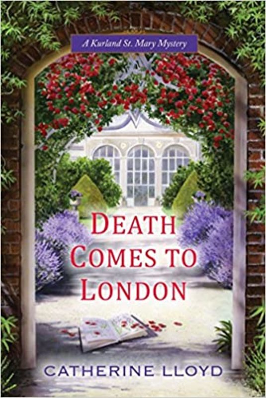 Book cover for "Death Comes to London" by Catherine Lloyd